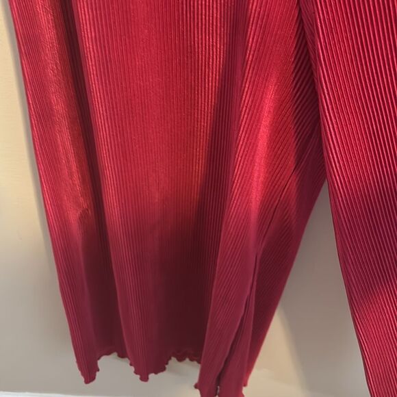 The zigzag  stripe 2xl magenta wide leg pants - Picture 3 of 4